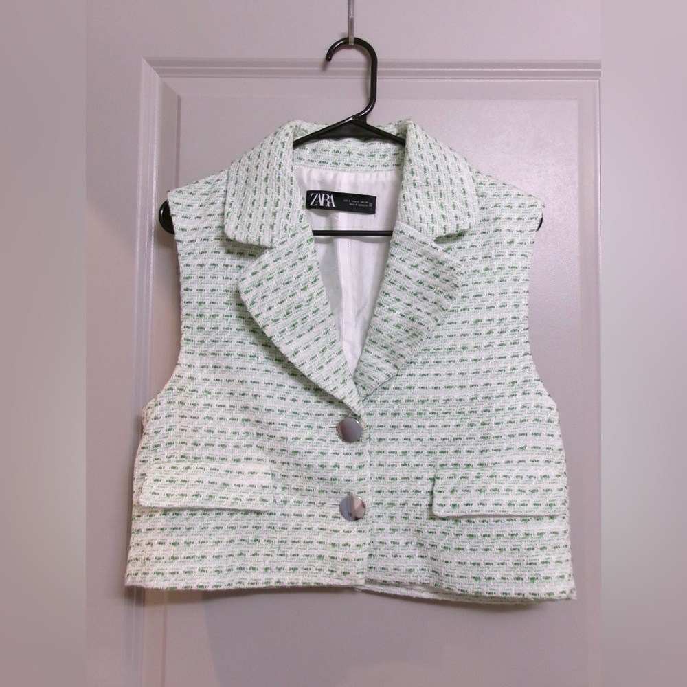 Zara Cropped Vest